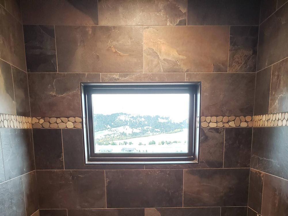 Custom Tile Walkin Shower